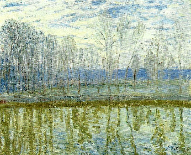 vid loings stander, Alfred Sisley